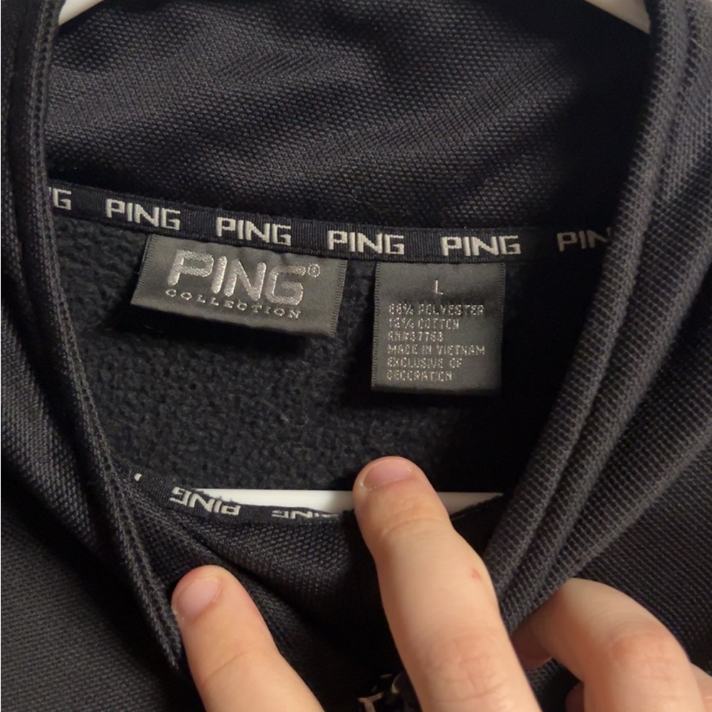 Ping Black Performance Jacket With Quarter-Zip An… - image 2